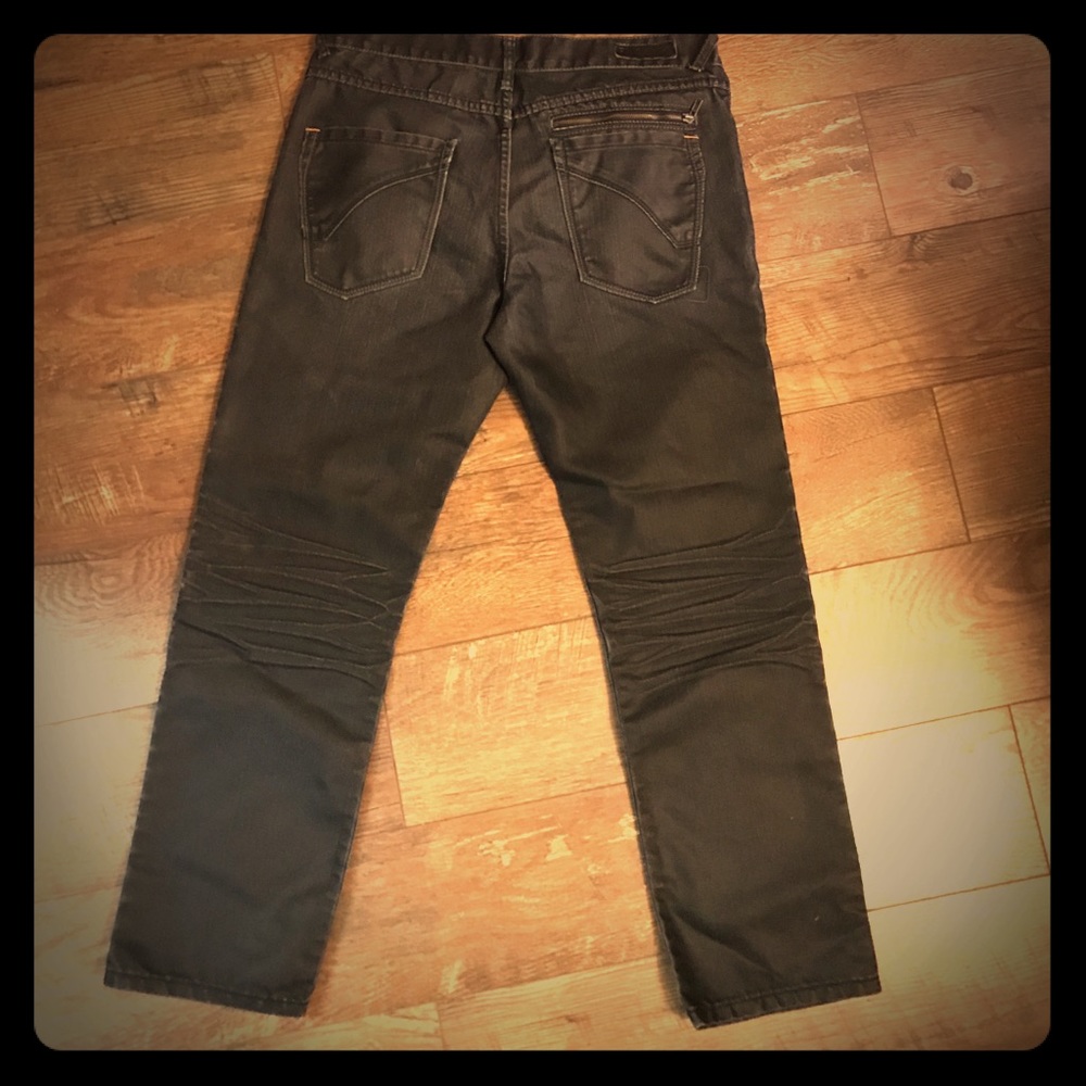 32X30 Ring of Fire Jeans 🔥 Slim Straight Blk